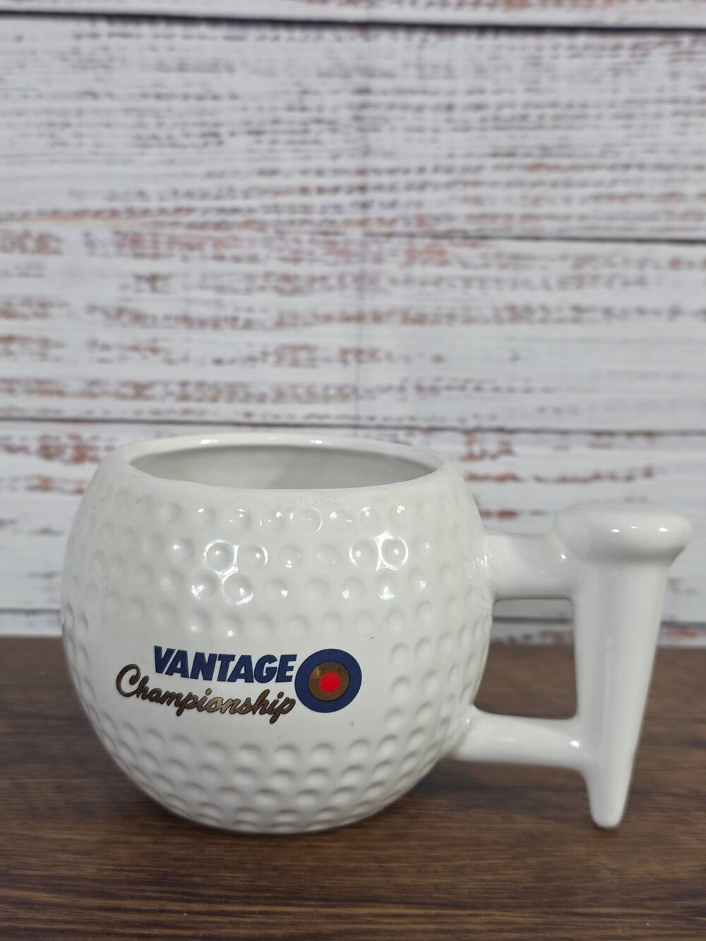 Vantage Gold Championship 3-D Golf Ball & Tee Coffee Mug